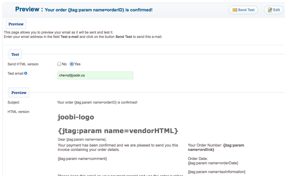 email-sent-test