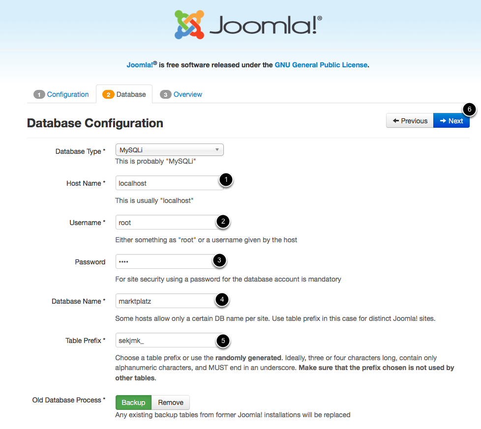 joomla-install-stage2